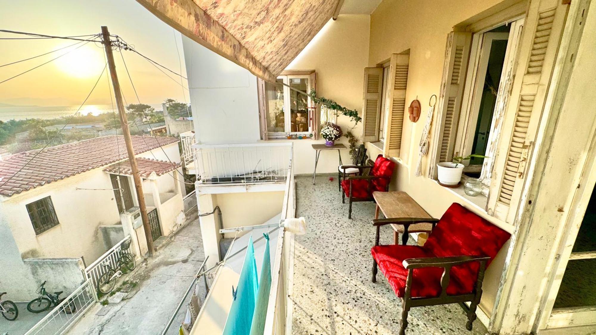 Appartement Vue Sur Mer Soul Family, Egine Aegina المظهر الخارجي الصورة