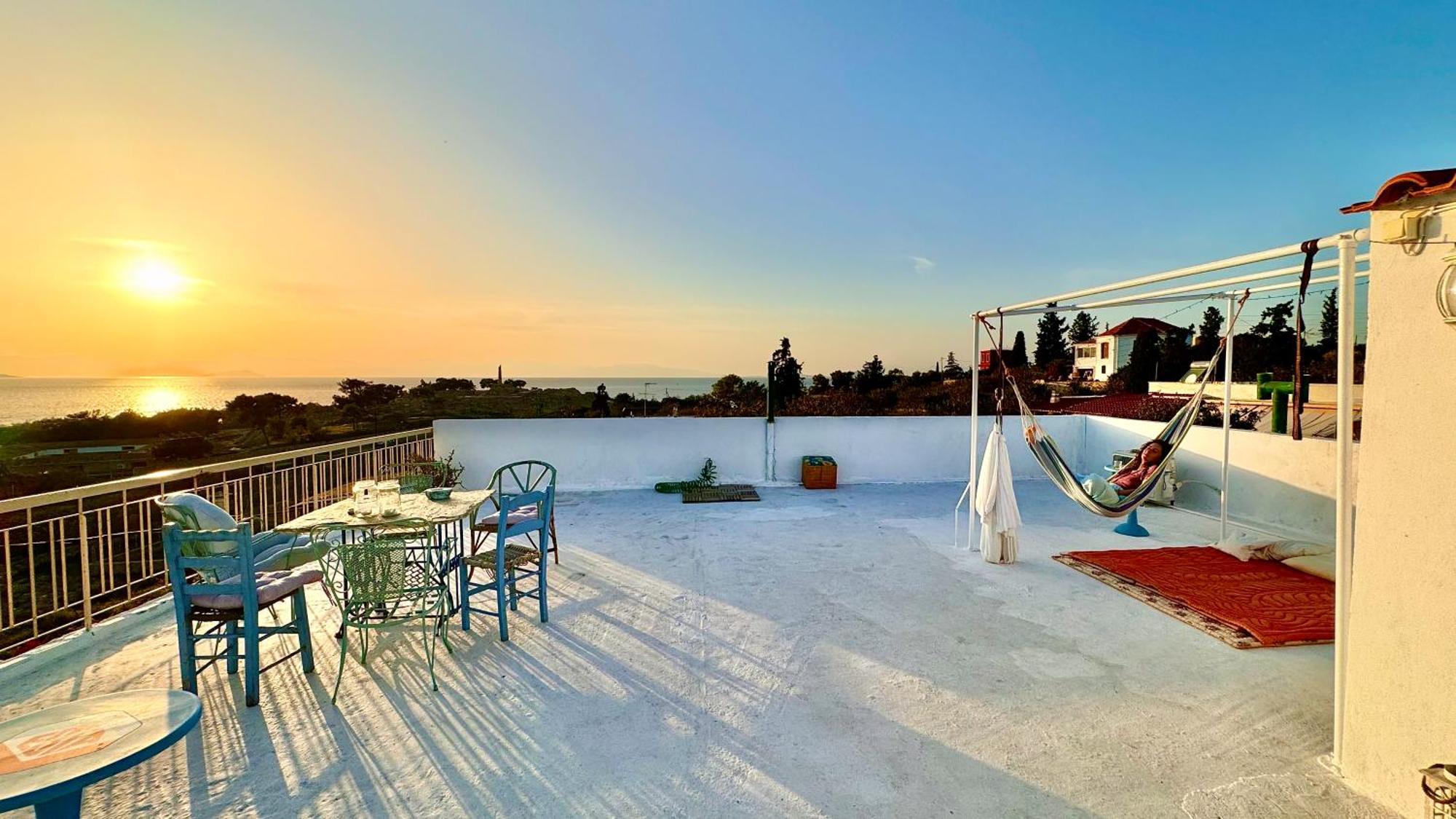 Appartement Vue Sur Mer Soul Family, Egine Aegina المظهر الخارجي الصورة