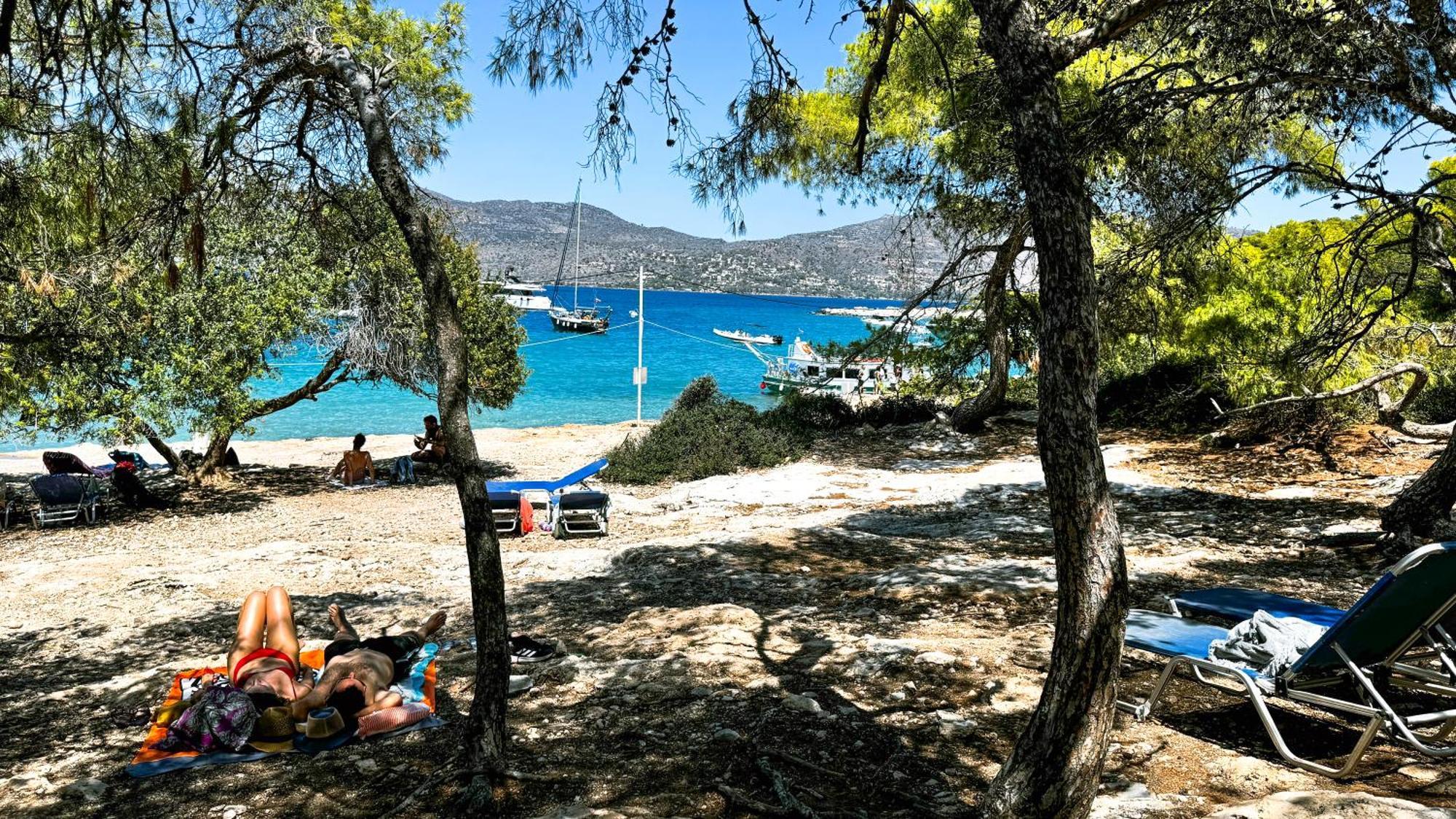 Appartement Vue Sur Mer Soul Family, Egine Aegina المظهر الخارجي الصورة