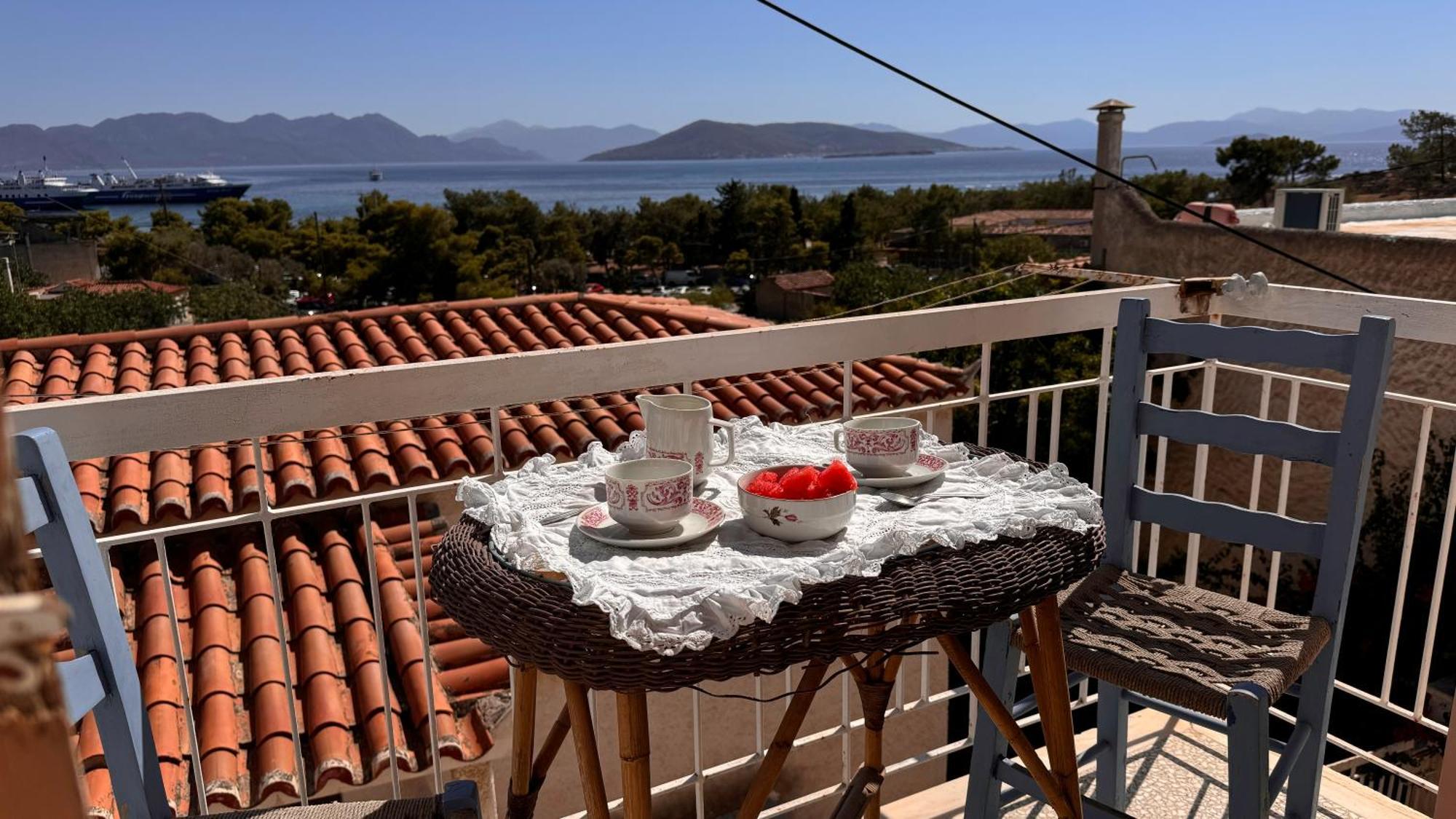 Appartement Vue Sur Mer Soul Family, Egine Aegina المظهر الخارجي الصورة