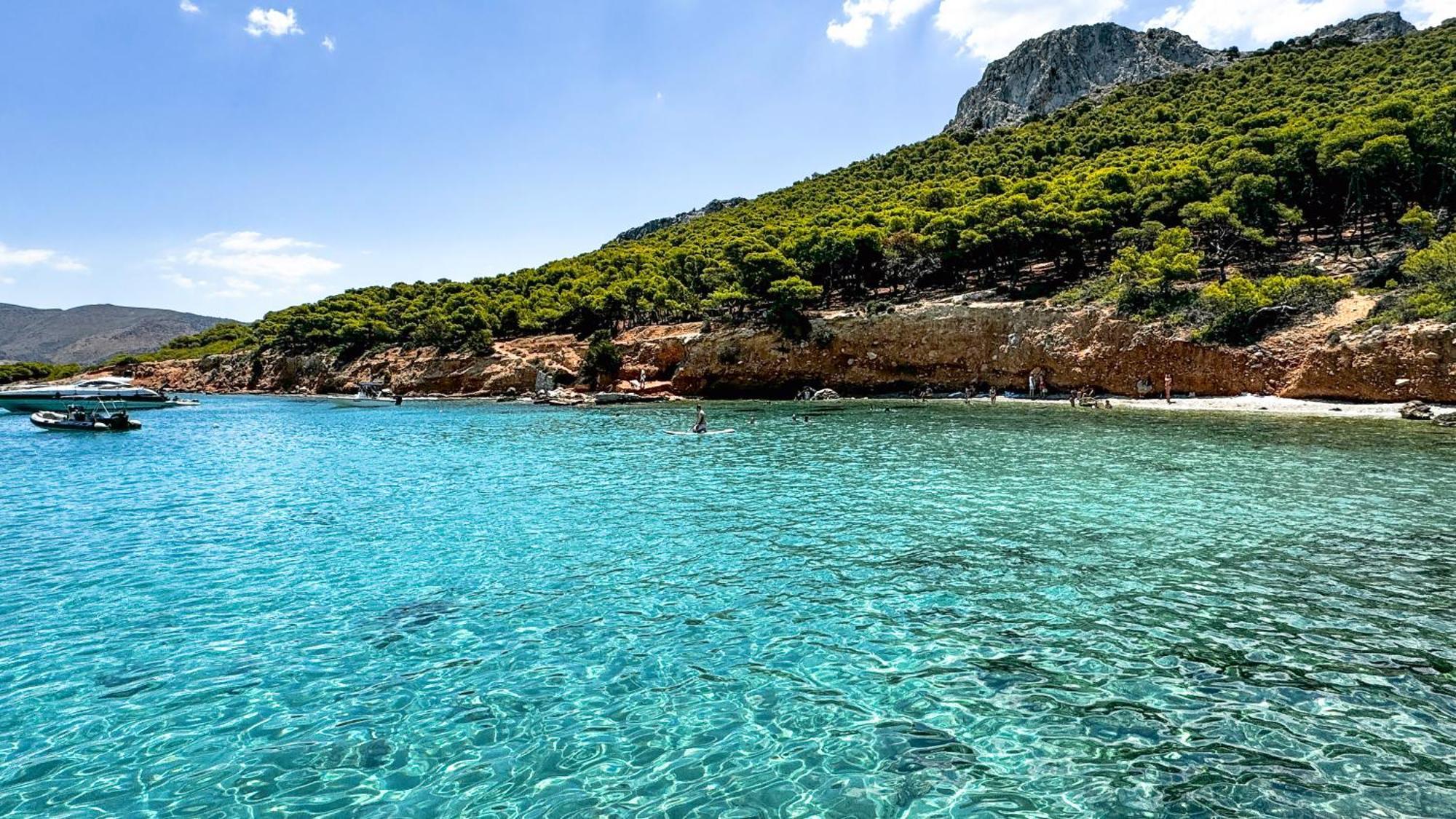 Appartement Vue Sur Mer Soul Family, Egine Aegina المظهر الخارجي الصورة