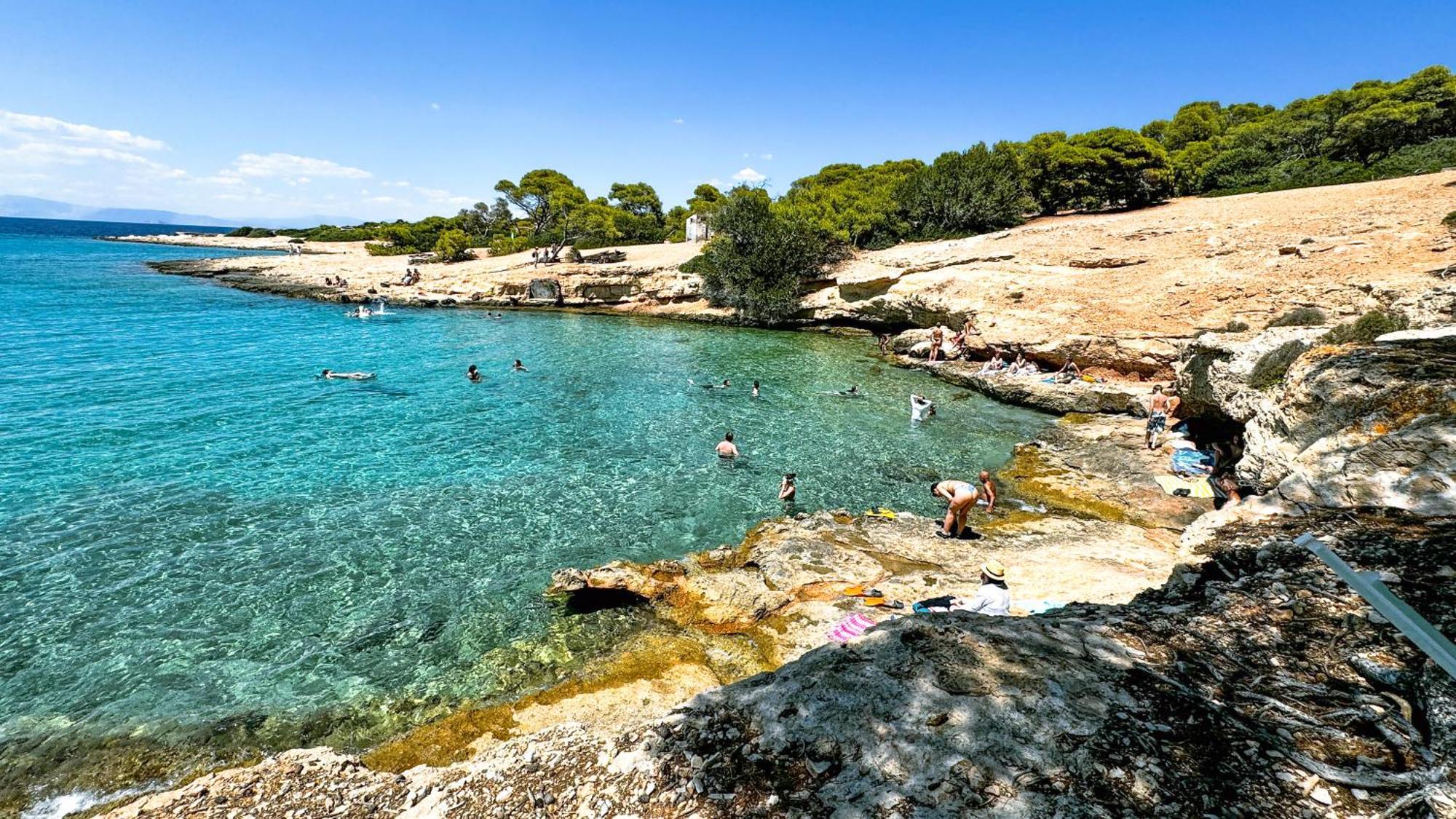 Appartement Vue Sur Mer Soul Family, Egine Aegina المظهر الخارجي الصورة